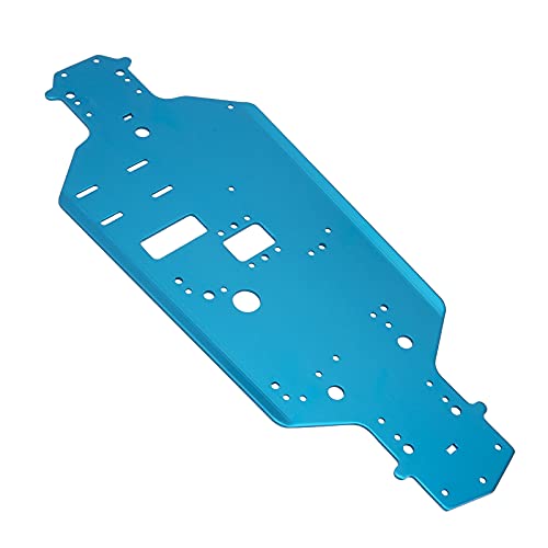 Aluminum Alloy Chassis Plate 02001 Replacement Upgrade Parts Compatible with Redcat Racing HSP 94101 94102 1/10 RC Car