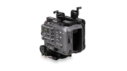 Tilta Camera Cage Basic Kit Compatible with Sony FX6 Without Battery Plate | ARRI Rosettes | 15mm Rod Support | Multi-Functional Top Plate | Quick Release Baseplate | Accessory Mounting - style: Camera Cage w/o Battery Plate