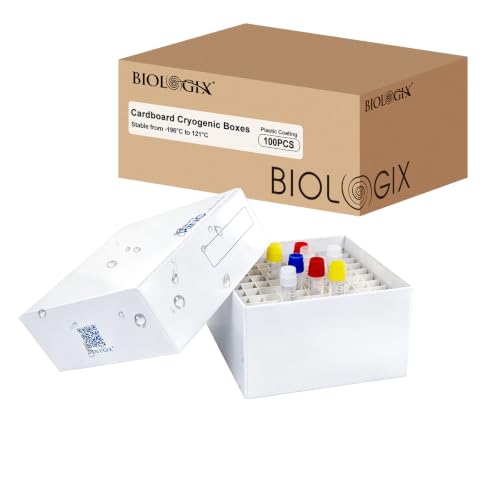 81-Well Cryo Boxes, Plastic Coating, 3 Inch Height, Case of 100 - size: 3 in,81-well