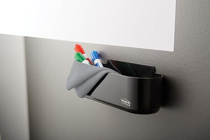 Post-it Dry Erase Accessory Tray, 1 Accessory Tray, 4 Strips, 8 5/8 in x 3 1/8 in (Pack of 12) - size: 8 5/8 in x 3 1/8 in (Pack of 12)