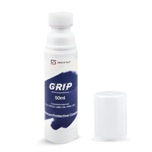 Siraya Tech Grip 3D Printer Bed Adhesive Stick - Build Plate Glue, 50ml