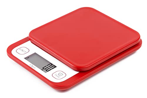 Ozeri® Garden and Kitchen Scale II with 420 Variable Graduation Technology® - color: Red