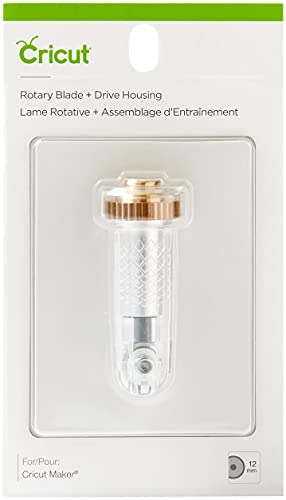Cricut Rotary Blade + Drive Housing, Silver - style: Blade + Housing