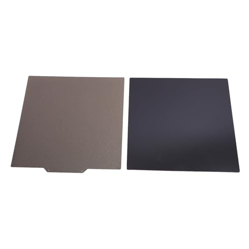3D Printer Build Plate, 250x250mm Flexible Magnetic PEI Print Bed, Textured Carbon Fiber PET Surface, Removable Spring Steel Sheet for Easy Adhesion and Smooth Release