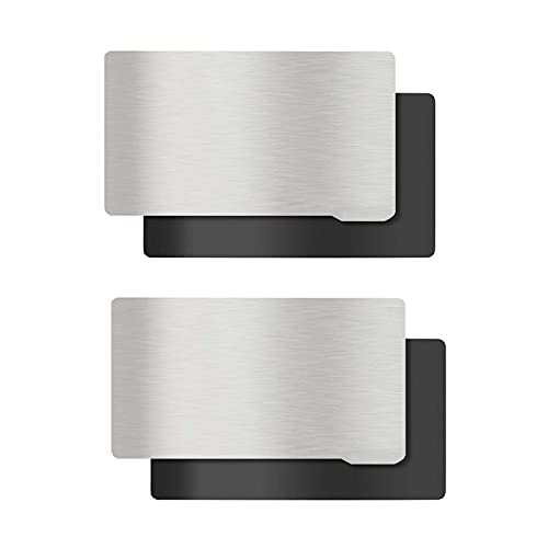 KOYOFEI 2PCS Resin 3D Printer Flex Build Plate for Anycubic Photon Mono 2, Spring Steel Flexible Plate and Magnetic Base Platform for Photon Mono 2 - size: Mono 2(160*95mm)