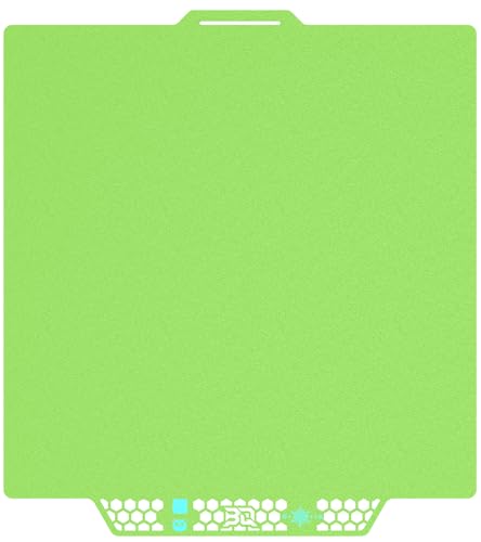 BIQU CryoGrip Pro Glacier Green Compatible with Bambu-Lab P1S/P1P/P2S/X2D/X1C/X1E/A1 3D Printers 257x257MM Panda Build Plate Double Sided Upgrade Removable Surface Platform - color: Glacier-Green, size: P1/P2/X1/A1/X2D