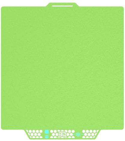 BIQU CryoGrip Pro Glacier Green Compatible with Bambu-Lab P1S/P1P/P2S/X2D/X1C/X1E/A1 3D Printers 257x257MM Panda Build Plate Double Sided Upgrade Removable Surface Platform - color: Glacier-Green, size: P1/P2/X1/A1/X2D