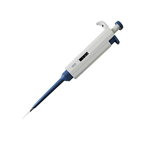 Variable Volume Single Channel Pipette, Adjustable Pipettor, 0.5-10 microliter - size: 0.5-10ul