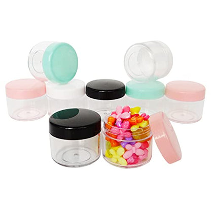 20pcs 20ml Multi-color Empty Refillable Cosmetic Sample Container - color: 20pack 20ml Multi-color 3