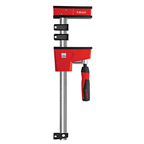 BESSEY KRE3531, 31 In., Parallel Clamp, K Body REVO Series - 1700 lbs Nominal Clamping Force , Spreader, and Woodworking Accessories - Clamps and Tools for Woodworking, Cabinetry, Case Work - size: Parallel 31 in.