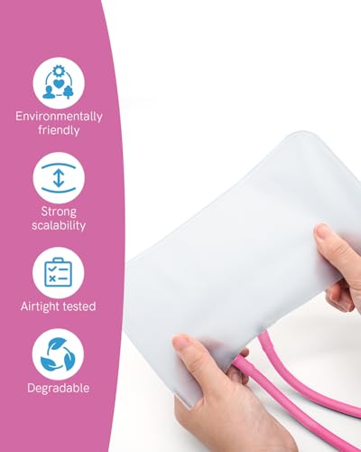 FriCARE Pink Manual Blood Pressure Cuff for Nurses/Nursing/Medical Students - color: Hot Pink