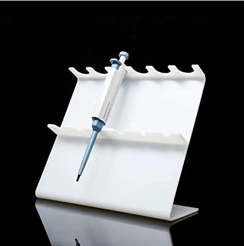 2 Pack Pipettor Stand, Useful Pipette Rack for Lab, Stable Holding up 6 Pipettors (Doesn't Include pipettors)