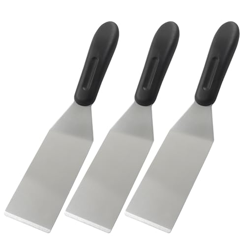 Small Spatula, Mini Stainless Steel Serving Spatula, 3Pcs - size: Solid