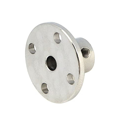 4Pcs 4mm Rigid Flange Shaft Coupling Motor Guide Shaft Coupler Connector - color: 4mm