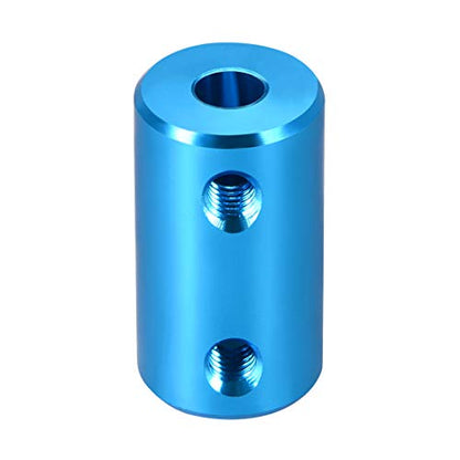 uxcell 5mm to 8mm Bore Rigid Coupling Set Screw L25XD14 Aluminum Alloy,Shaft Coupler Connector for 3D Printers, Motor Accessories,Blue - size: 5mm to 8mm