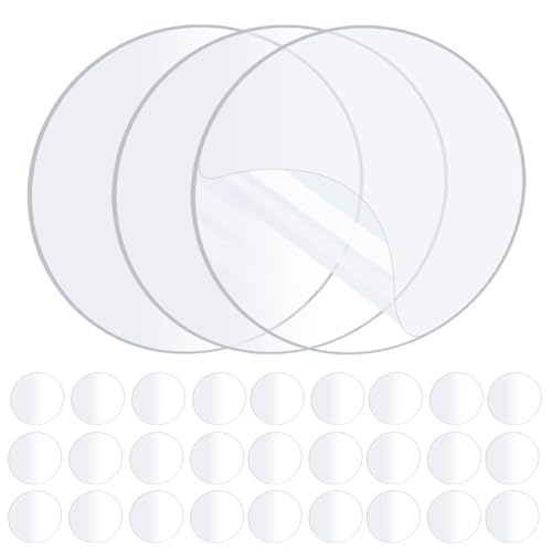 ZOMPAGO Heavy Duty Double Sided Mounting Circle TapePicture Hanging 30PCS - size: 30PCS（Circle）