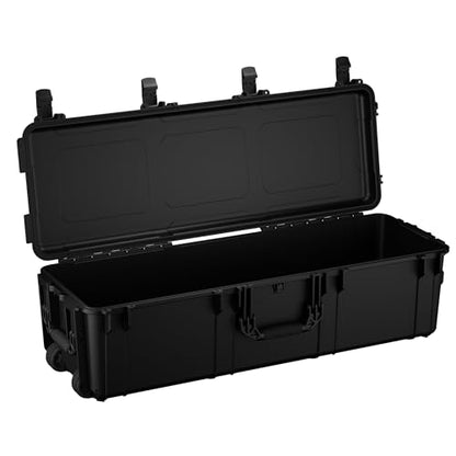 Condition 1 45" Empty Waterproof Hard Case with Wheels, Black - style: Empty Case