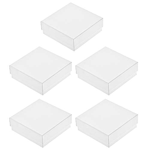 uxcell Centrifuge Tube Freezer Storage Box 100 Places Cardboard Cryogenic Holder Rack for 1.5/1.8/2ml Microcentrifuge Tubes, Vials, Samples 5Pcs