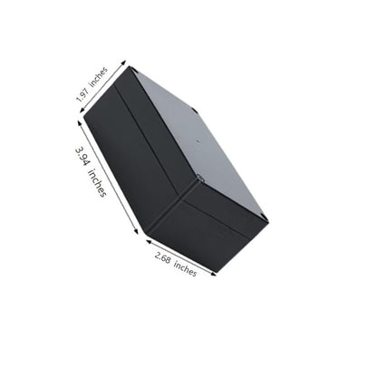 Project Box for Electronics - 2PCS Electrical Enclosure, Junction Box ABS Plastic Dustproof Waterproof IP65, with 4PCS M16 Cable Glands Black (3.94x2.68x1.97 inch(100x 68 x50 mm) - size: 3.94x2.68x1.97 inch(100x 68 x50 mm) 2PCS