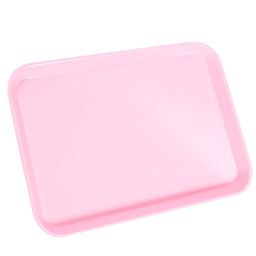 LA MIERE 1Pcs Autoclavable Dental Procedure Tray Lockable Set up Flat Trays Size B (Ritter),Plastic Instrument B-Lok Flat Trays, 13.25 x 9.75X 0.875 Inches (1, Candy Pink) - color: Candy Pink, size: 1