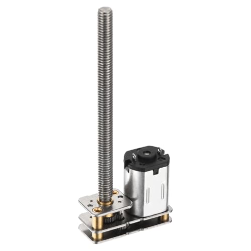 DMiotech 6V 1000RPM Rated Torque 0.4 Output Shaft Length 55mm Micro DC Speed Reduction Motor Mini Metal Gearbox Motor for RC Car Robot Model DIY RC Toys Engine - style: 1000RPM