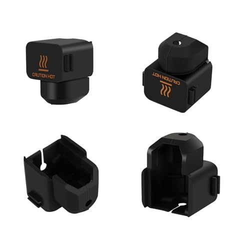 5PCS Silicone Socks for A1, 3D Printer High Temperature Resistance Hotend Nozzle Silicone Socks Cover for Bambu Lab A1/A1 Mini - style: A1