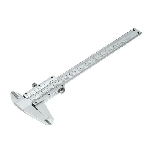 HFS Inch & Metric Vernier Caliper, 0-6Inch/0-150mm Measuring Tool - size: 0-6"/0-150mm carbon steel