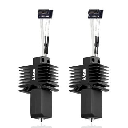 2PCS 0.4mm Integrated Hotend Nozzle for Bambu Lab P1P and P1S - size: 2PCS