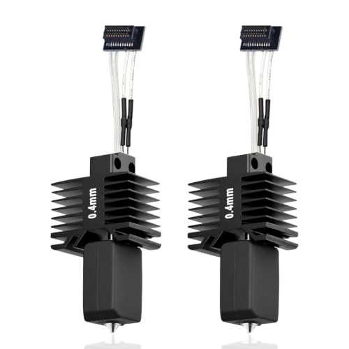 2PCS 0.4mm Integrated Hotend Nozzle for Bambu Lab P1P and P1S - size: 2PCS