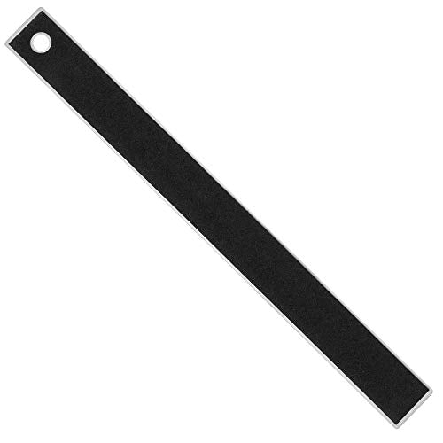 Stainless Steel 12 Inch Metal Ruler Non-Slip Rubber Back, with Inch and Metric Graduations - style: 12 Inch