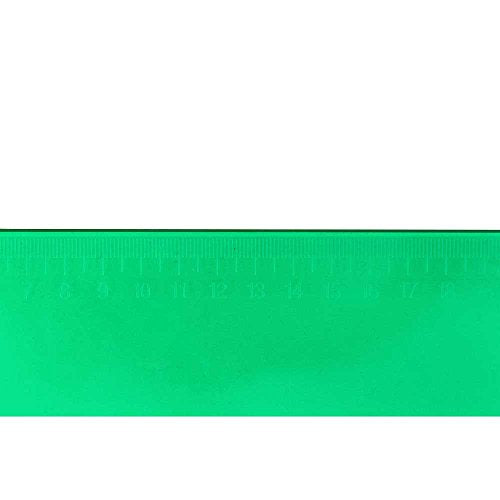 JAM PAPER Plastic Clipboards with Low Profile Metal Clip - Letter Size (9 x 12.5) - Green - Clip Board Sold Individually - color: Green, size: Single Clipboards