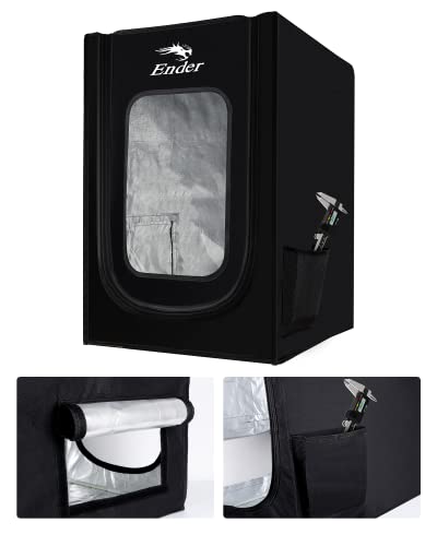 Creality Official 3D Printer Enclosure Fireproof and Dustproof Tent Constant Temperature Protective Cover Storage 480*600*720mm for Ender 3/Ender 3V2/Ender 3S/S1/S1 Pro/Ender 3Pro/Ender 3 Neo/3 V2 Neo - color: Ender 3 Enclosure