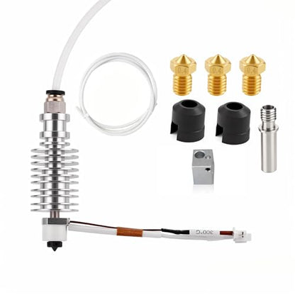 5Aplusreprap Assembled I3 Mega V5 Upgrade Hotend with Ceramic Heatblock Kit - size: set C