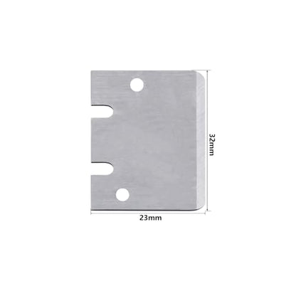 3PCS Blades for Bambu Lab Scraper, 3D Printer Tool SK5 Steel Scraper Tip Blade with Screws for Bambu Lab Build Plate Scraper
