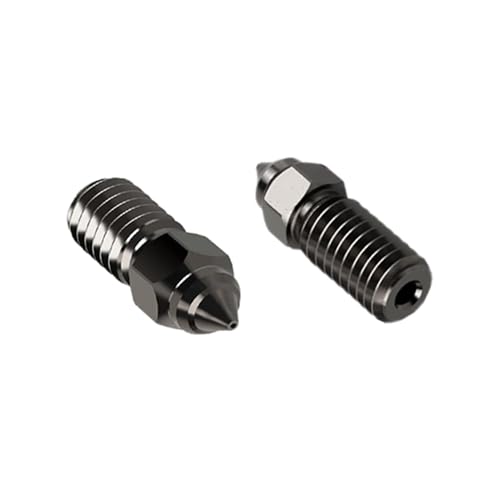 3 Pcs High Temperature Wear Resistance Hardened Steel Nozzles for ELEGOO Neptune 4/Pro 3D Printer Parts… (Mix-3pcs) - size: Mix-3pcs