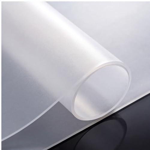 48” x 24”Silicone mat, Large Silicone Heat-Resistant mat, Kitchen countertop Non-Slip mat, Craft Table placemat.(Translucent) - size: 48" x 24" Translucent