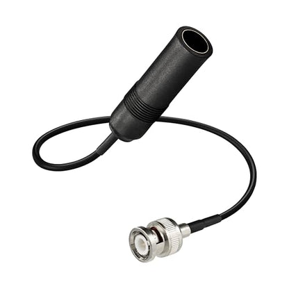 BNC Male to AM/FM Female RG174 Cable 12inch BNC to AM FM Coaxial Pigtail Jumper for for Car Radio, Scanner, Antenna - size: BNC Male to AM/FM Female