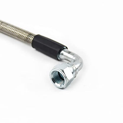 48RE Transmission Cooler Hoses Lines Kit SS Fits for 2003-2007 Dodge Ram 2500/3500 Cummins 5.9L 48RE Transmission