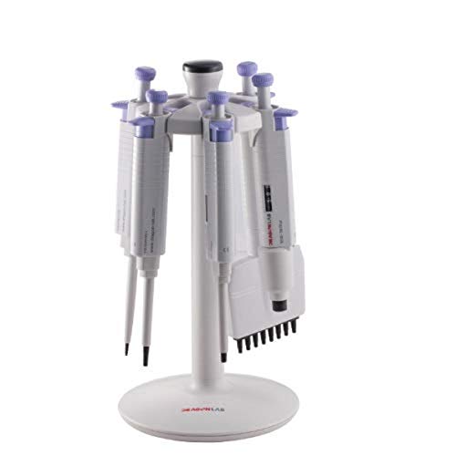 DLAB 7030000084 Pipette Stand, Round, Holds Up to 6 Pipettes