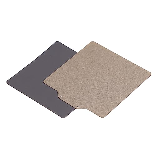 Magnetic PEI Build Plate 280x280mm Double Sided Flexible Steel for 3D Printer Bed Adhesion with M5 Threaded Insert