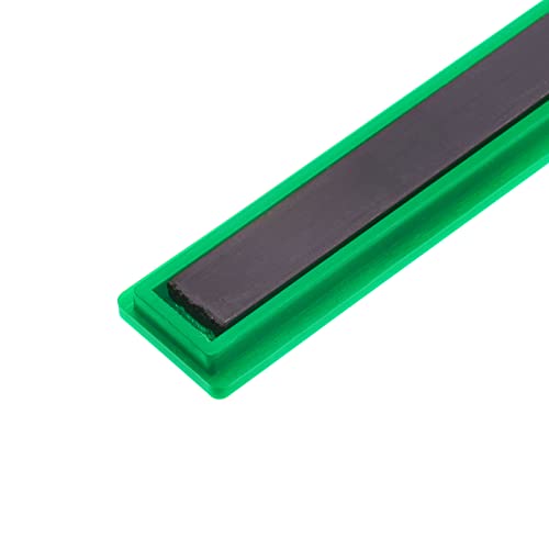 HARFINGTON Whiteboard Magnetic Ruler 29cm Metric Blackboard Straight Rulers Office Measuring Tools, Green - color: Green