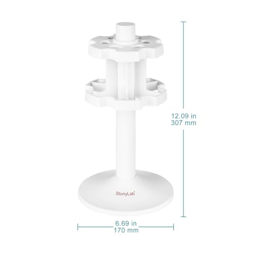 stonylab Pipette Stand, Lab Universal Pipette Holder Pipet Stand Rack for General Pipette Models