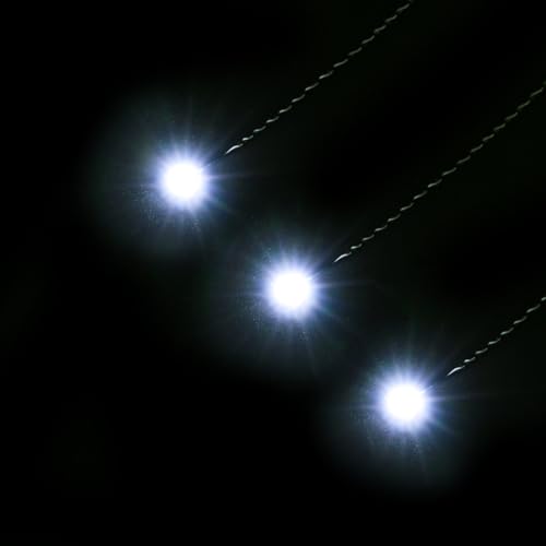 BRIKSMAX 30cm White Dot Ligths for DIY Lego/Moc Lighting(3 Pack) Version 2.0 - size: 30cm