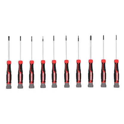 CRAFTSMAN Precision Screwdriver Set 10 PC Durable Tips (CMHT65140) - style: New Version