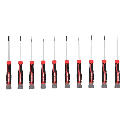 CRAFTSMAN Precision Screwdriver Set 10 PC Durable Tips (CMHT65140) - style: New Version