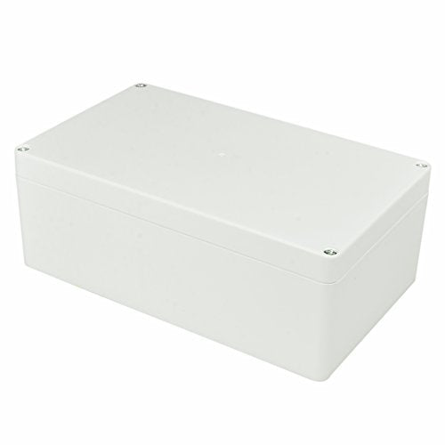 Waterproof Electronic ABS Plastic Junction Project Box Enclosure 200mm by 120mm by 75mm (White) - color: White, size: 7.87"x4.72"x2.95"