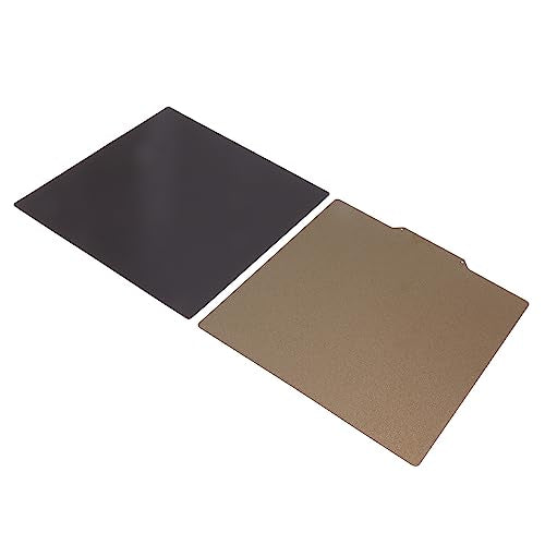 255x255mm PEI Magnetic Build Plate Double Sided Spring Steel Flexible Bed for 3D Printers Enhanced Adhesion Easy Removal for PLA PETG ABS