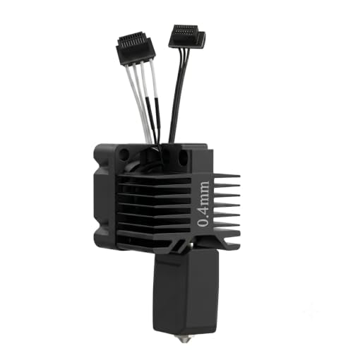 P1S/P1P 0.4mm Hotend Kit,Hardened Steel Nozzle for Bambu Lab P1 Series
