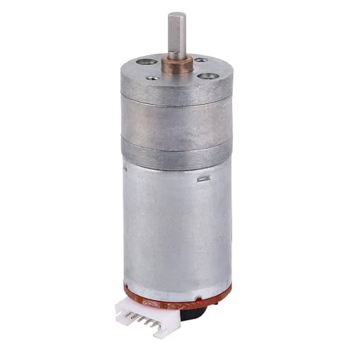 DIY Encoder Gear Motor with Mounting Bracket 65mm Wheel Kit, JGA25-371 Metal Gears DC12V for Smart Car Robot Printer Machinery Equipment (Speed 40) - size: Speed 40