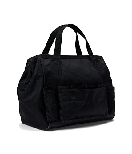 WOLVERINE Tool Bag |Tote | Utility Roll | Durable Nailhead Nylon, Adjustable Straps, and Versatile Pockets - color: Black, style: 15 Inch 29 Pocket Bag